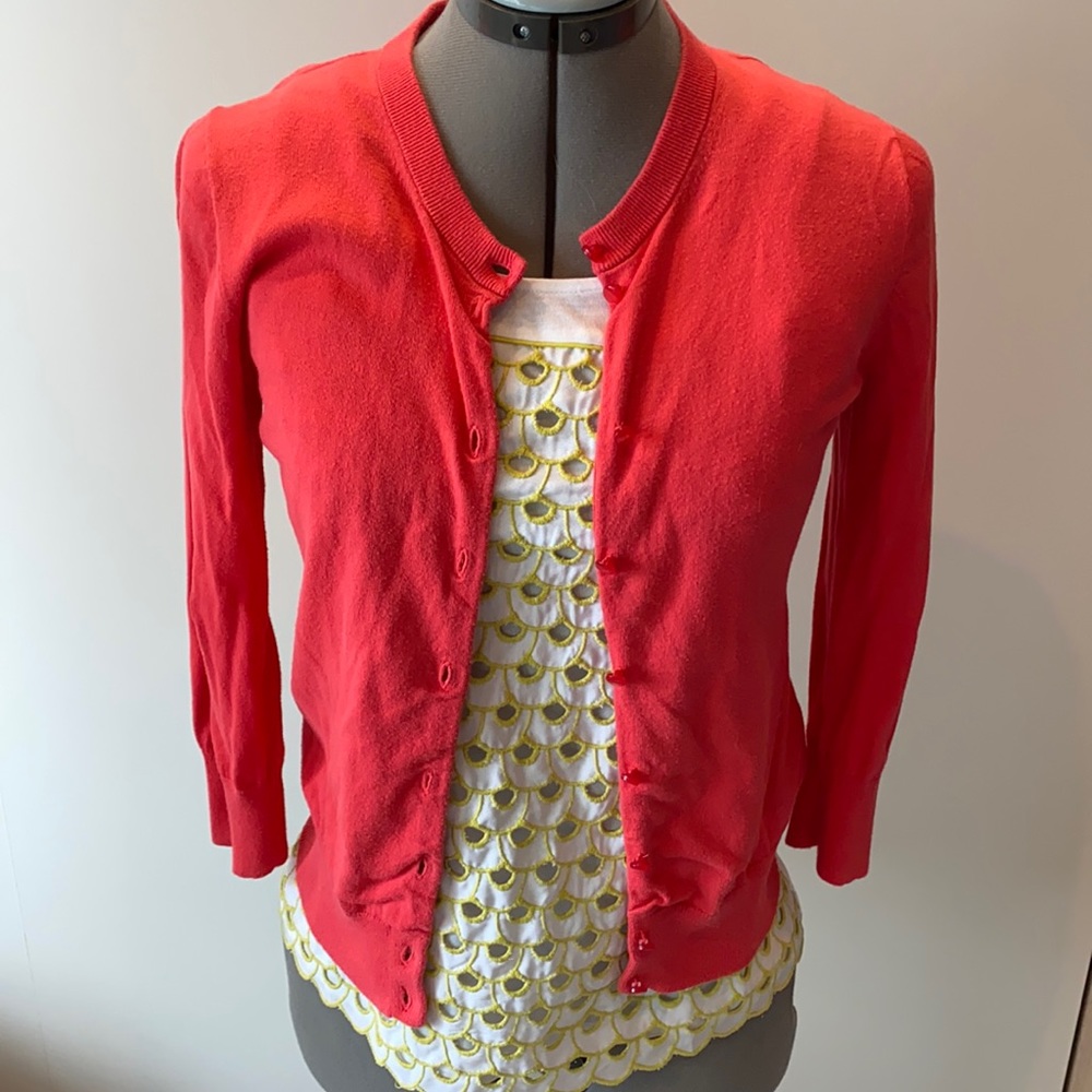 J Crew 3/4 sleeve Cardigan